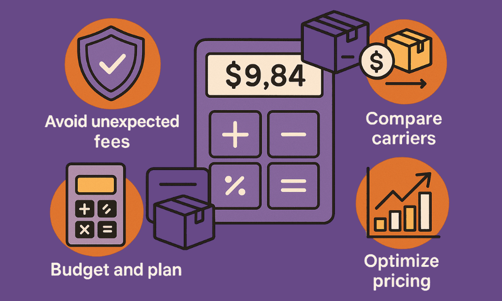 Shipping cost planning